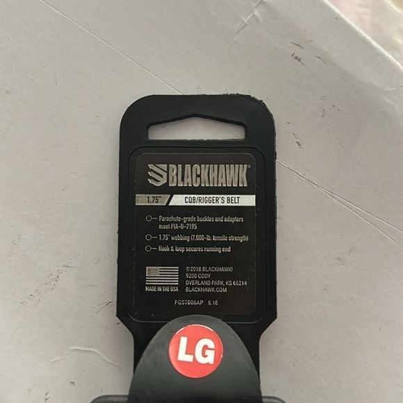 Blackhawk Cqb Emergency Rescue Rigger Belt - Picture 3 of 5